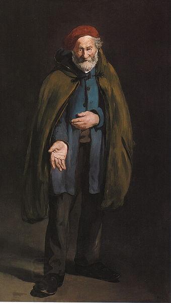 Edouard Manet strechted Hand